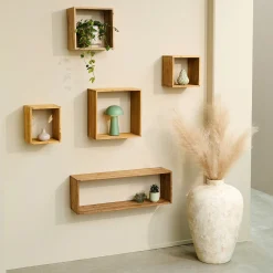 Furniture by Sinnerup Hylder|Tilbud-Anakin rektangulær bogkasse elm 74x25 cm