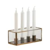 Sinnerup Lys & Stager-Antique lysestage med flytbare holdere