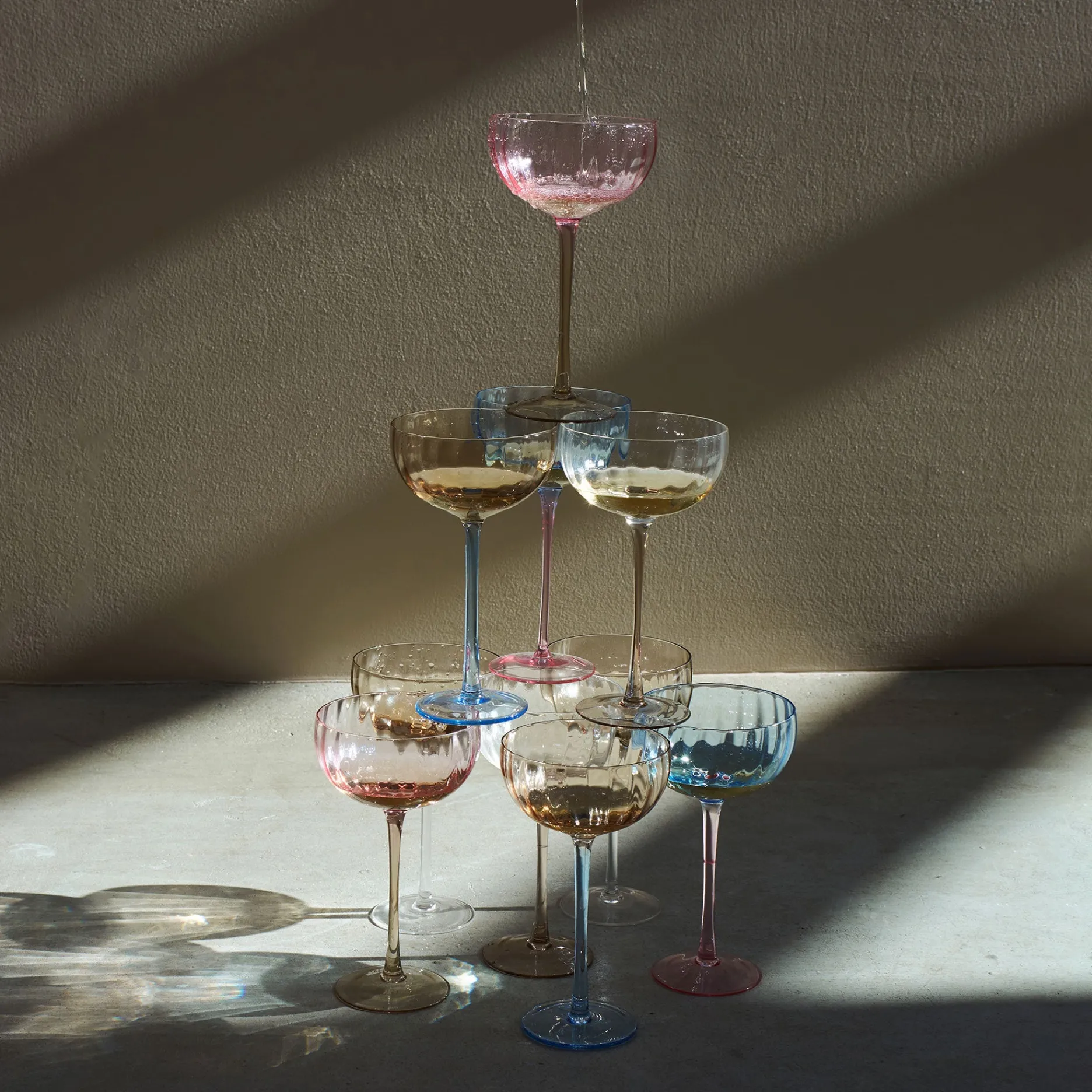 Sinnerup Glas-Candy Clear Champagneskål