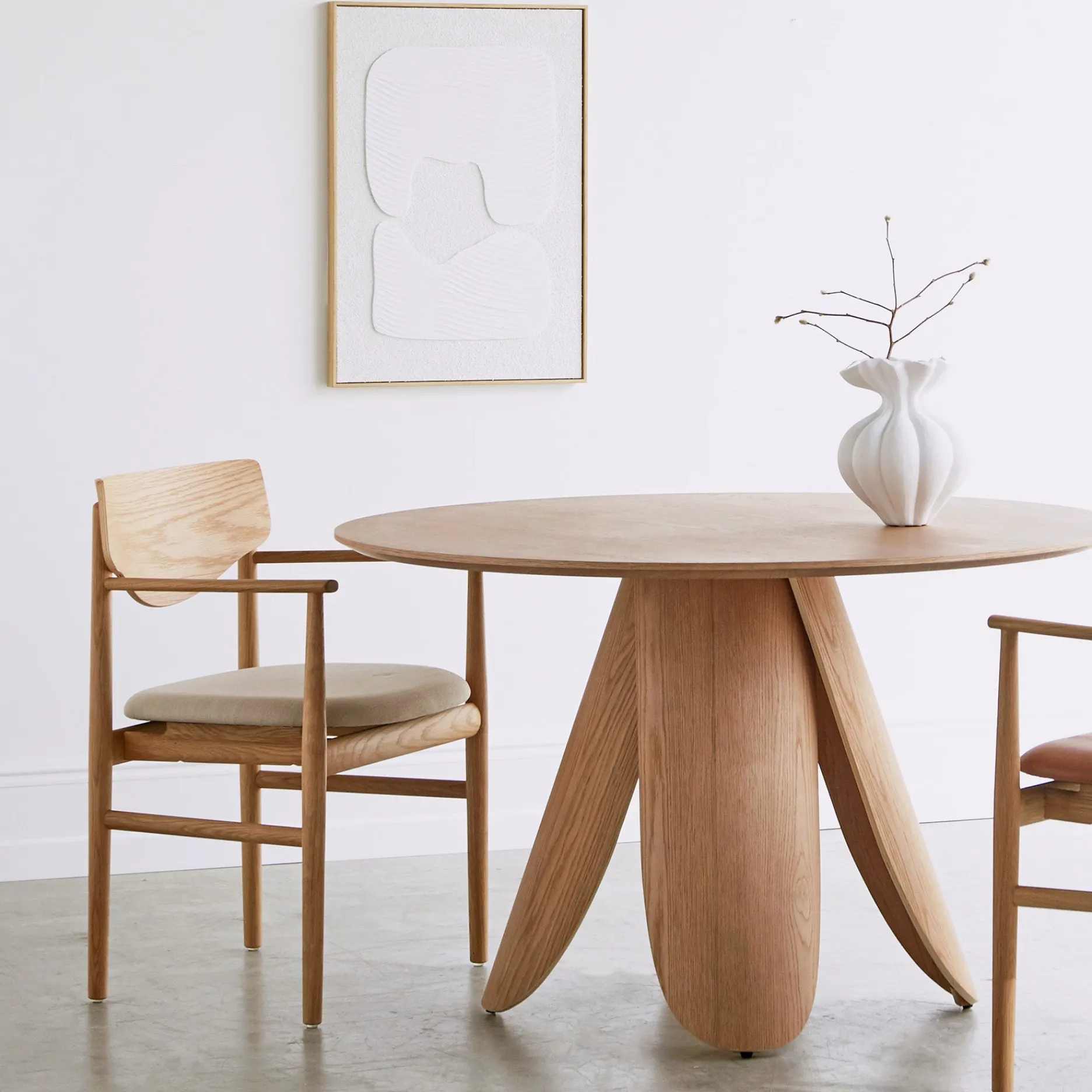 Furniture by Sinnerup Spisebordsstole-Celeste spisebordsstol m. armlæn - Stof