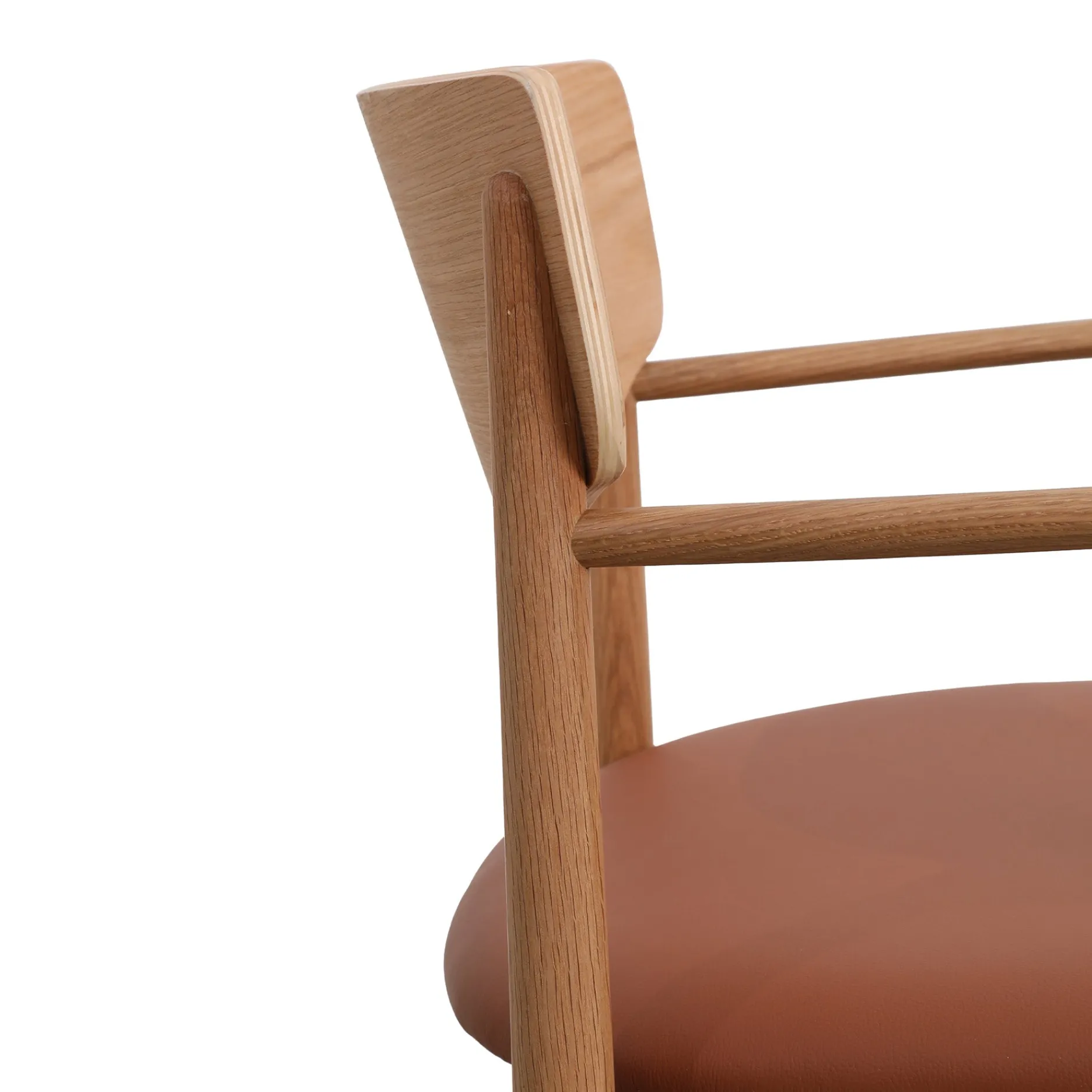 Furniture by Sinnerup Spisebordsstole-Celeste spisebordsstol m. armlæn - Læder
