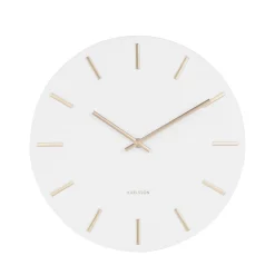 Karlsson Vægure|Vægure-Charm vægur Ø30 cm white