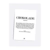Dialægt/Citatplakat Plakater Og Billeder-Chokolade Definitions