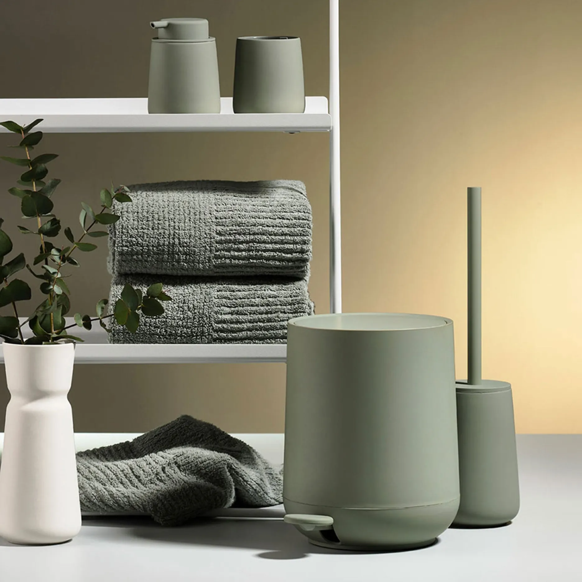 Zone Håndklæder-Classic håndklæde 50x100 cm matcha green