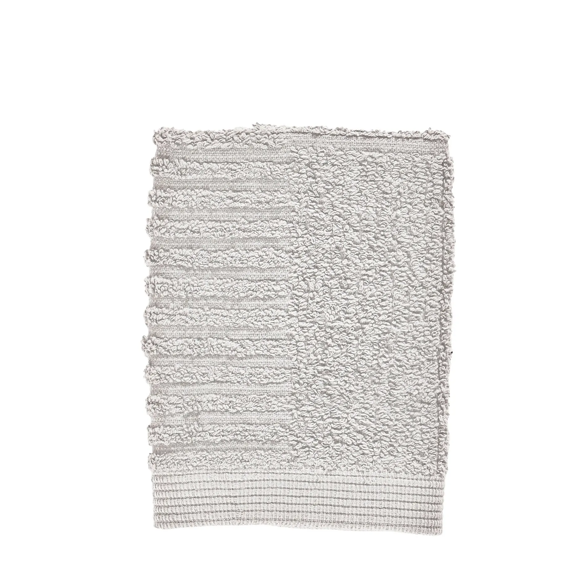 Zone Håndklæder-Classic vaskeklud 30x30 cm soft grey
