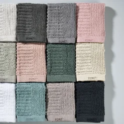 Zone Håndklæder-Classic vaskeklud 30x30 cm sort