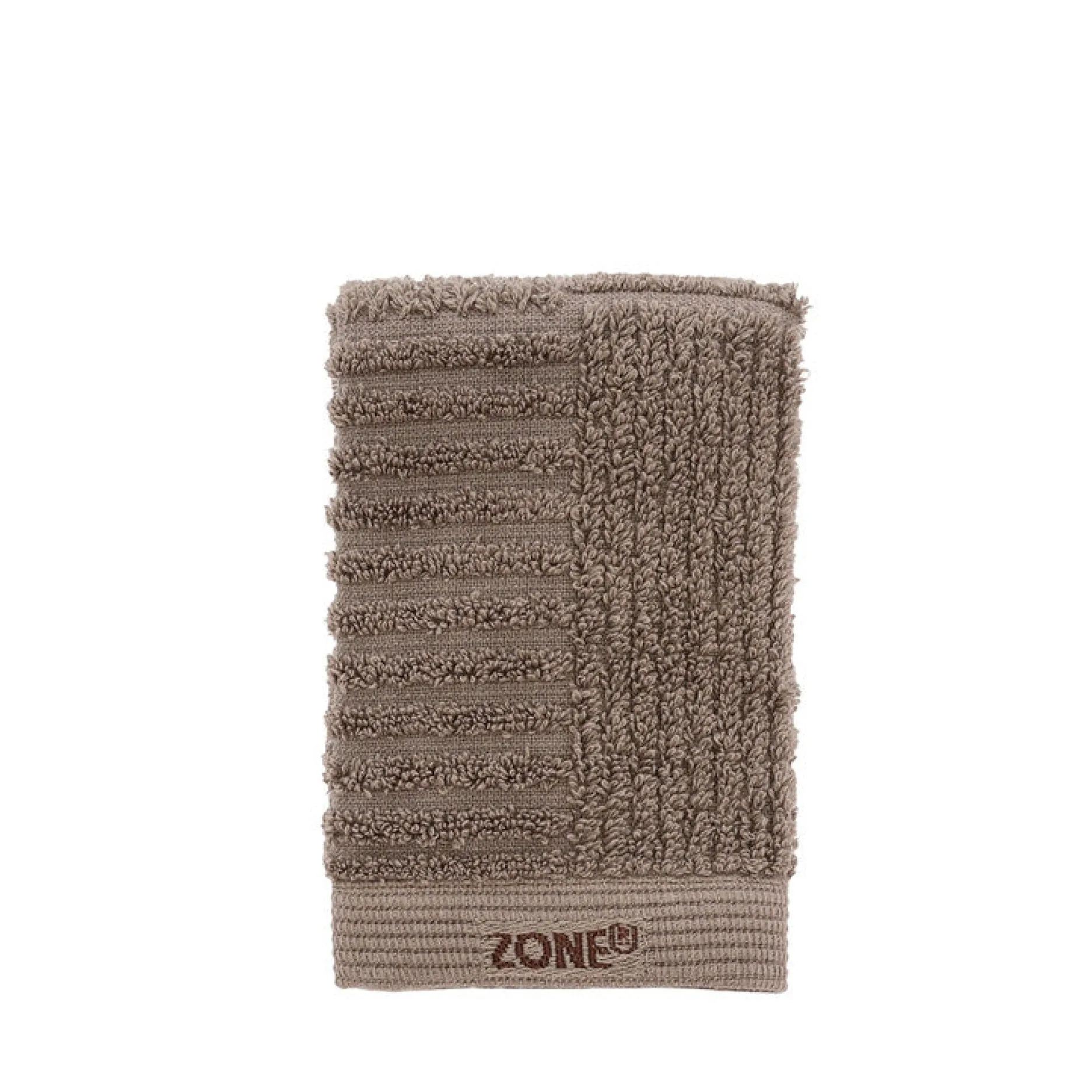 Zone Håndklæder-Classic vaskeklud 30x30 cm taupe