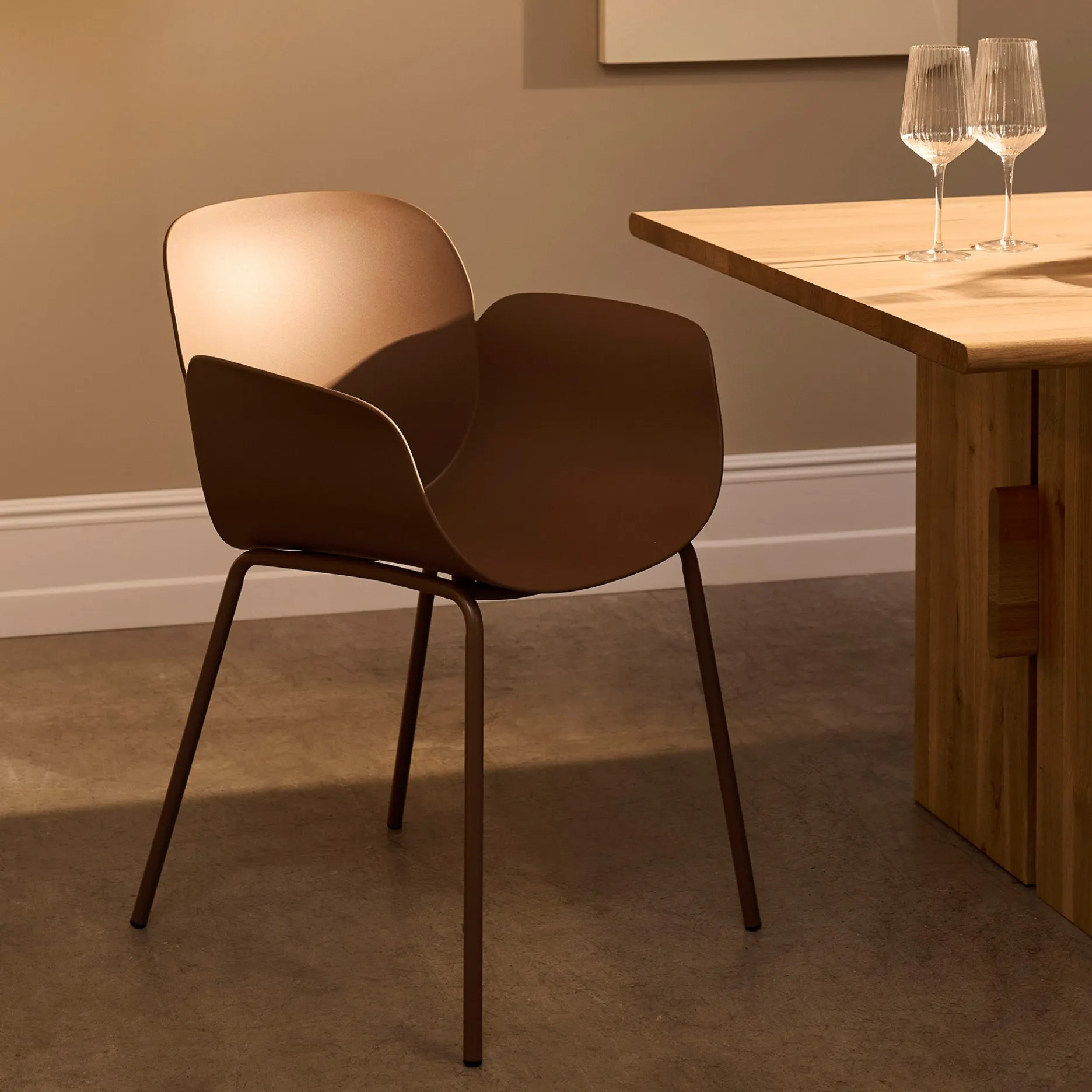 Furniture by Sinnerup Spisebordsstole-Como spisebordsstol plast