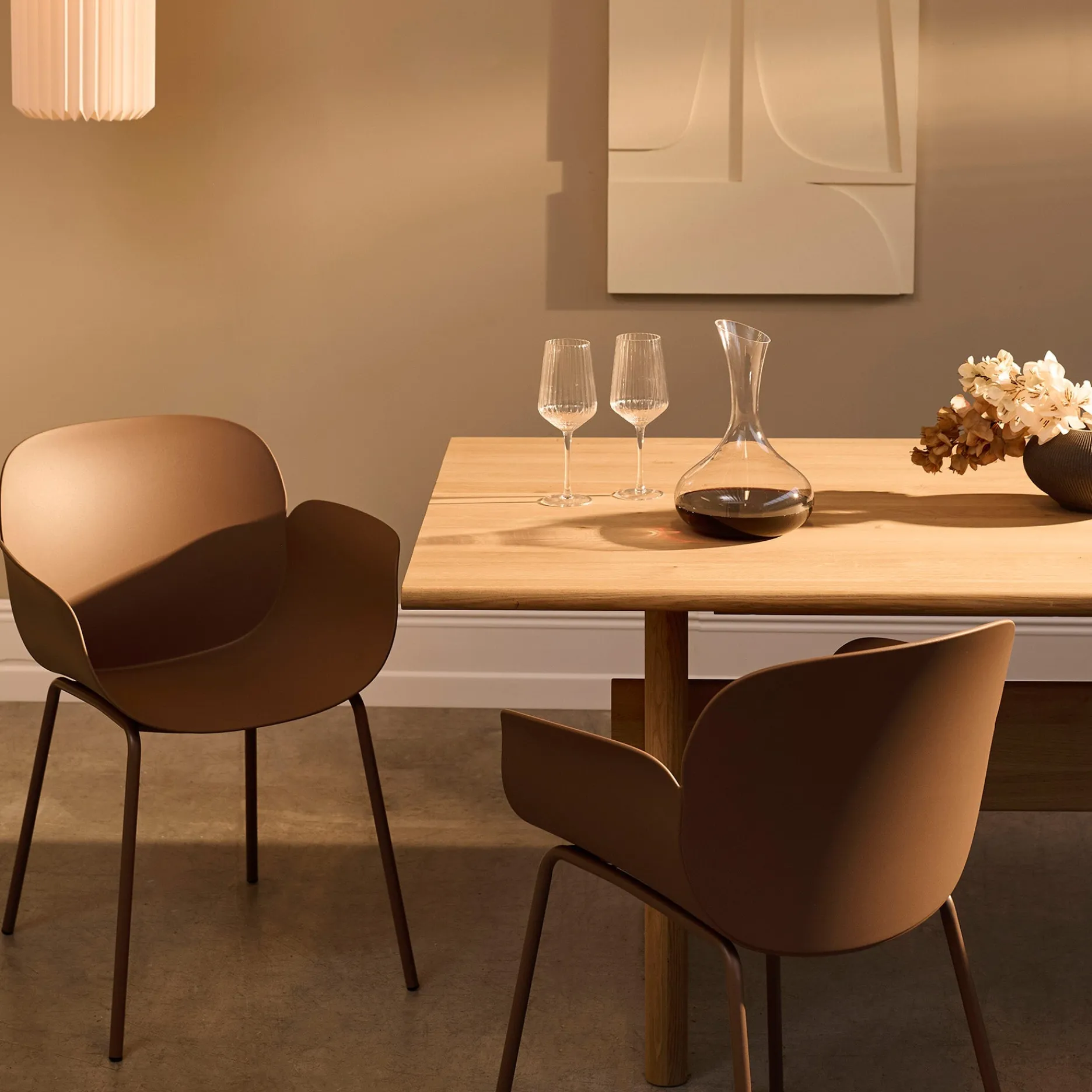 Furniture by Sinnerup Spisebordsstole-Como spisebordsstol plast