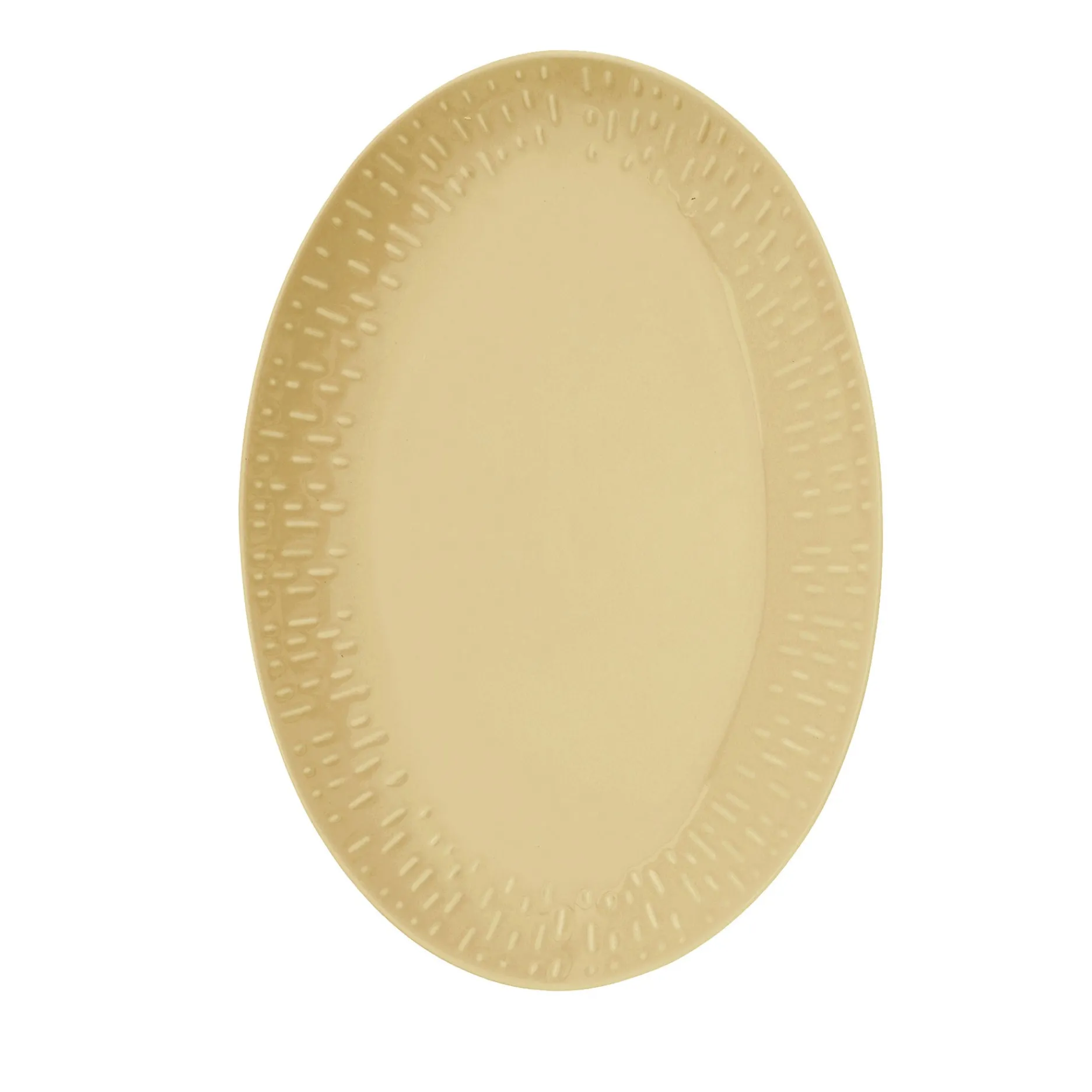Aida Stel-Confetti fad oval mustard