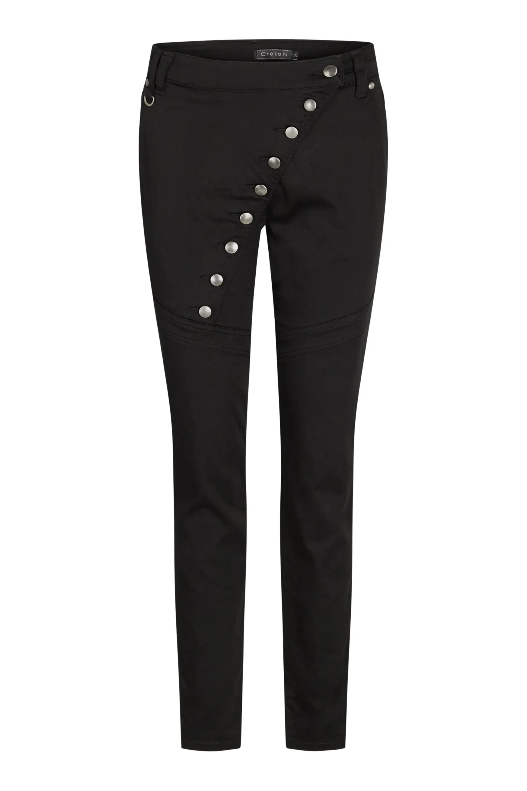 Créton Jeans-CRAlena Stay Black Jeans