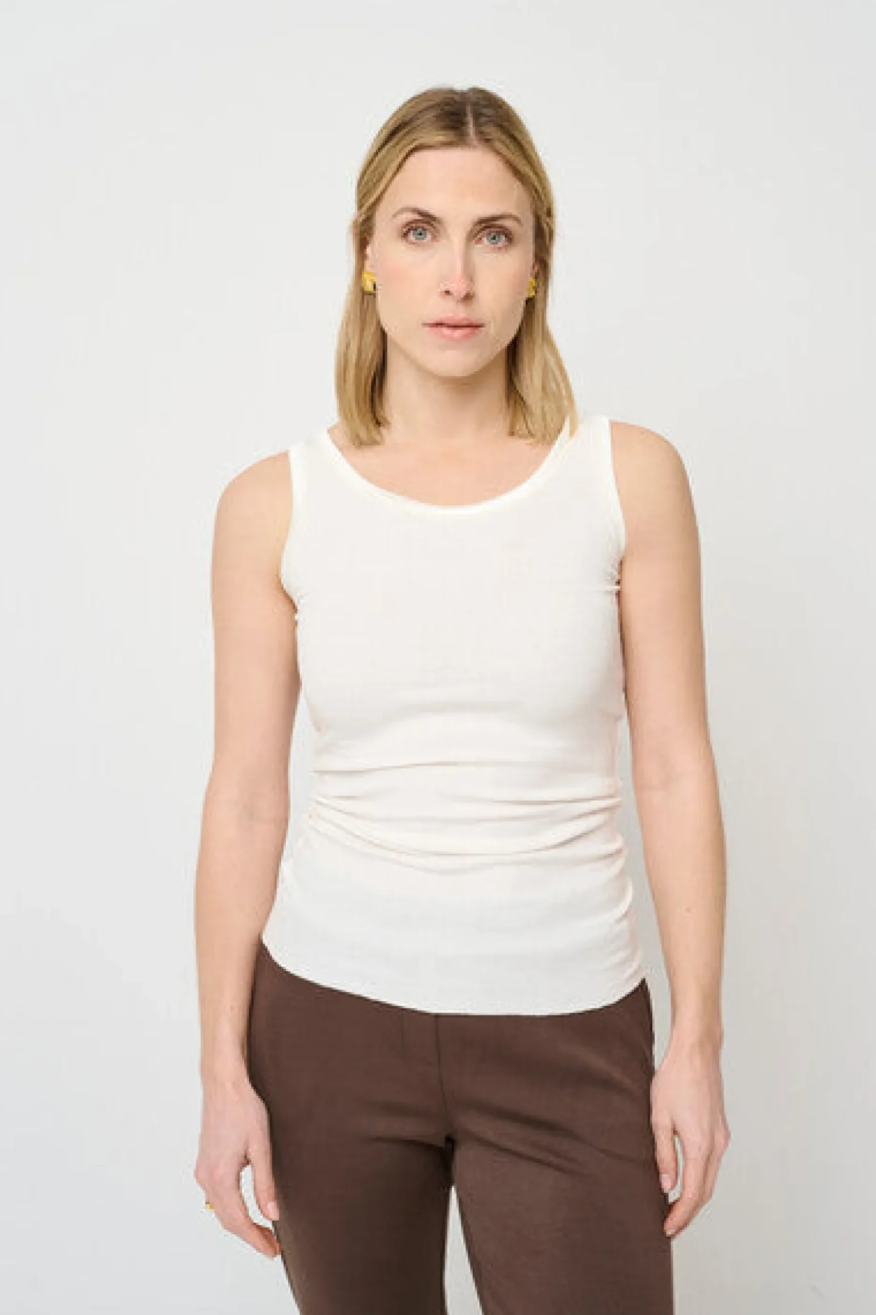 Créton T-Shirts-CREmma rib top