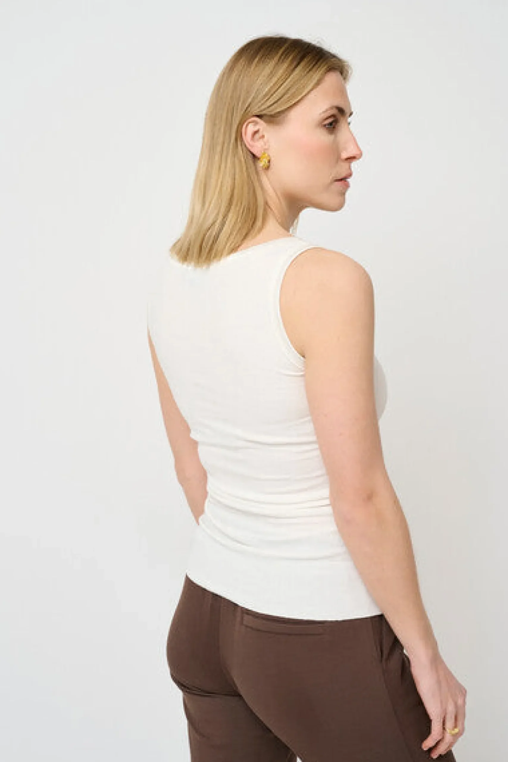 Créton T-Shirts-CREmma rib top