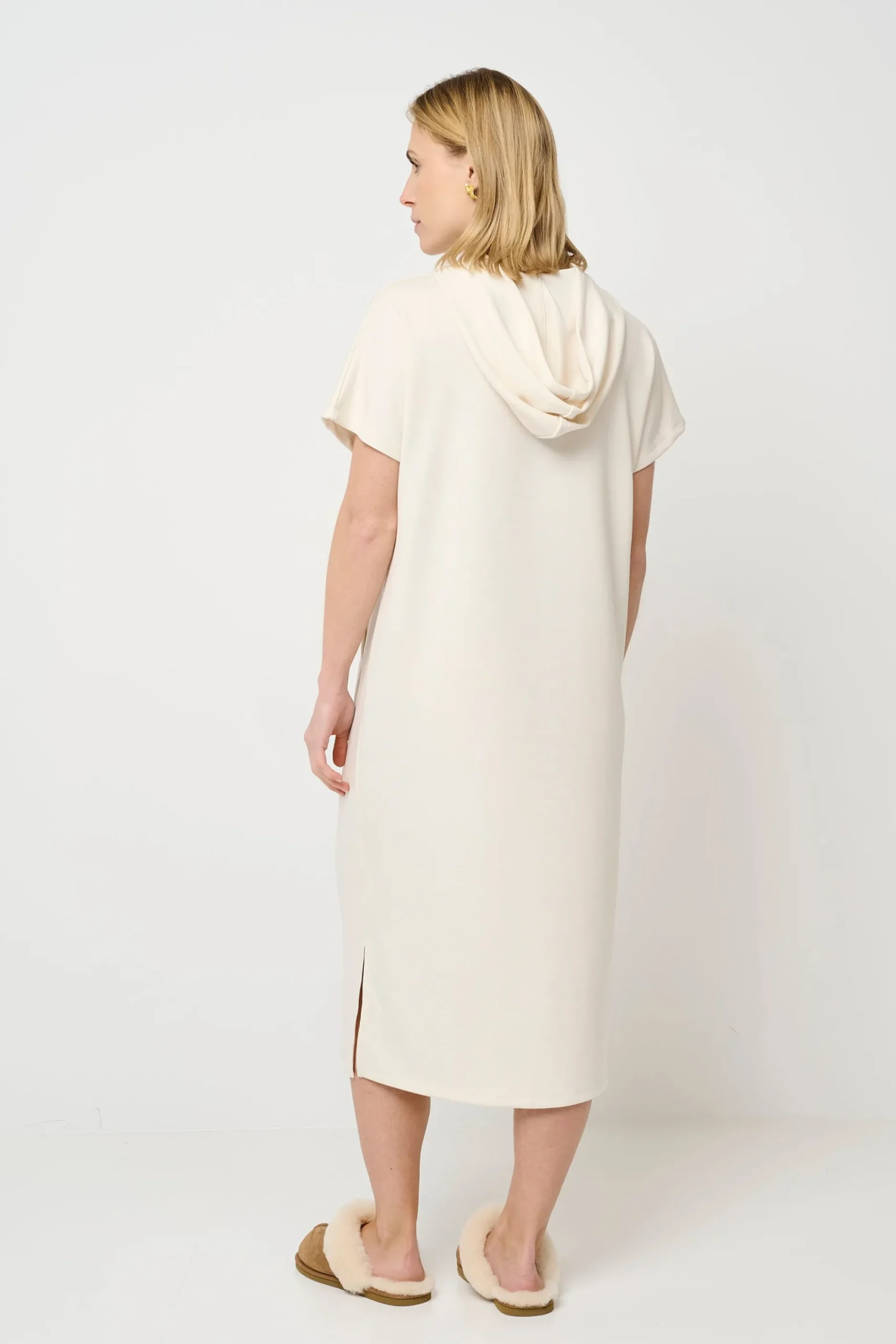 Créton Kjoler-CRHallie hoodie kjole i modal