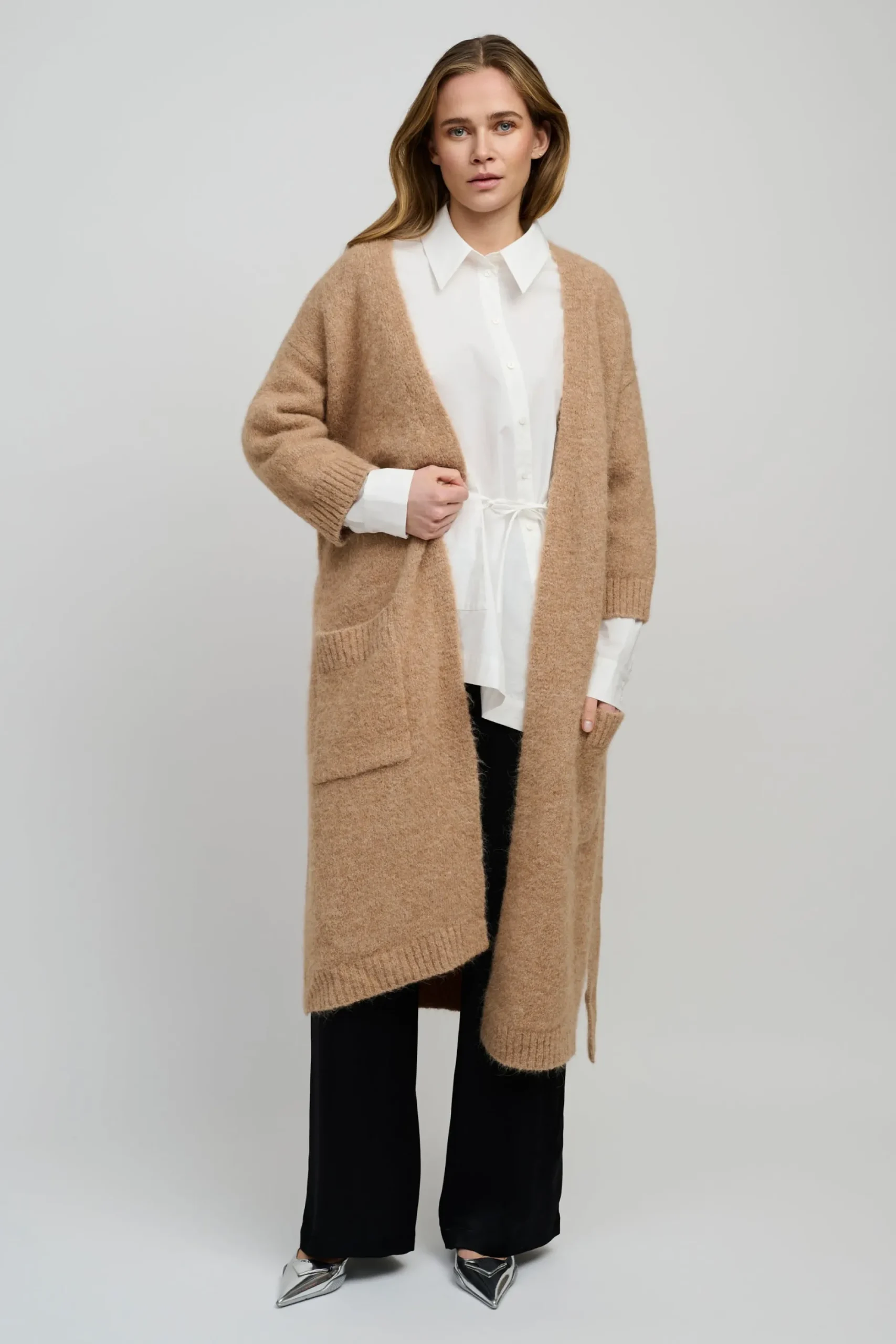 Créton Kjoler|Cardigans-CRKim Kimono Cardigan