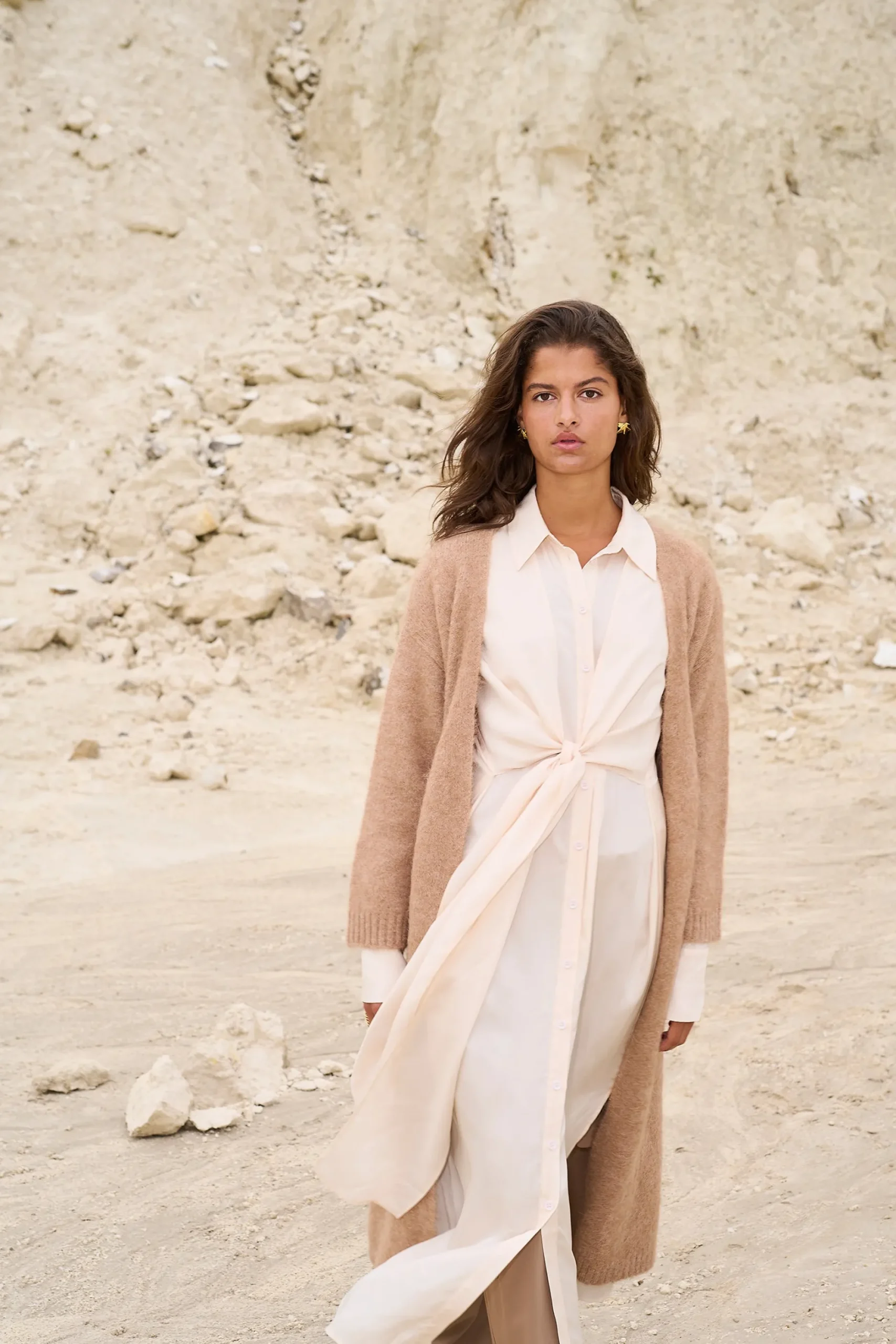 Créton Kjoler|Cardigans-CRKim Kimono Cardigan