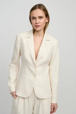 Créton Jakker-CRKimiko Fitted Blazer