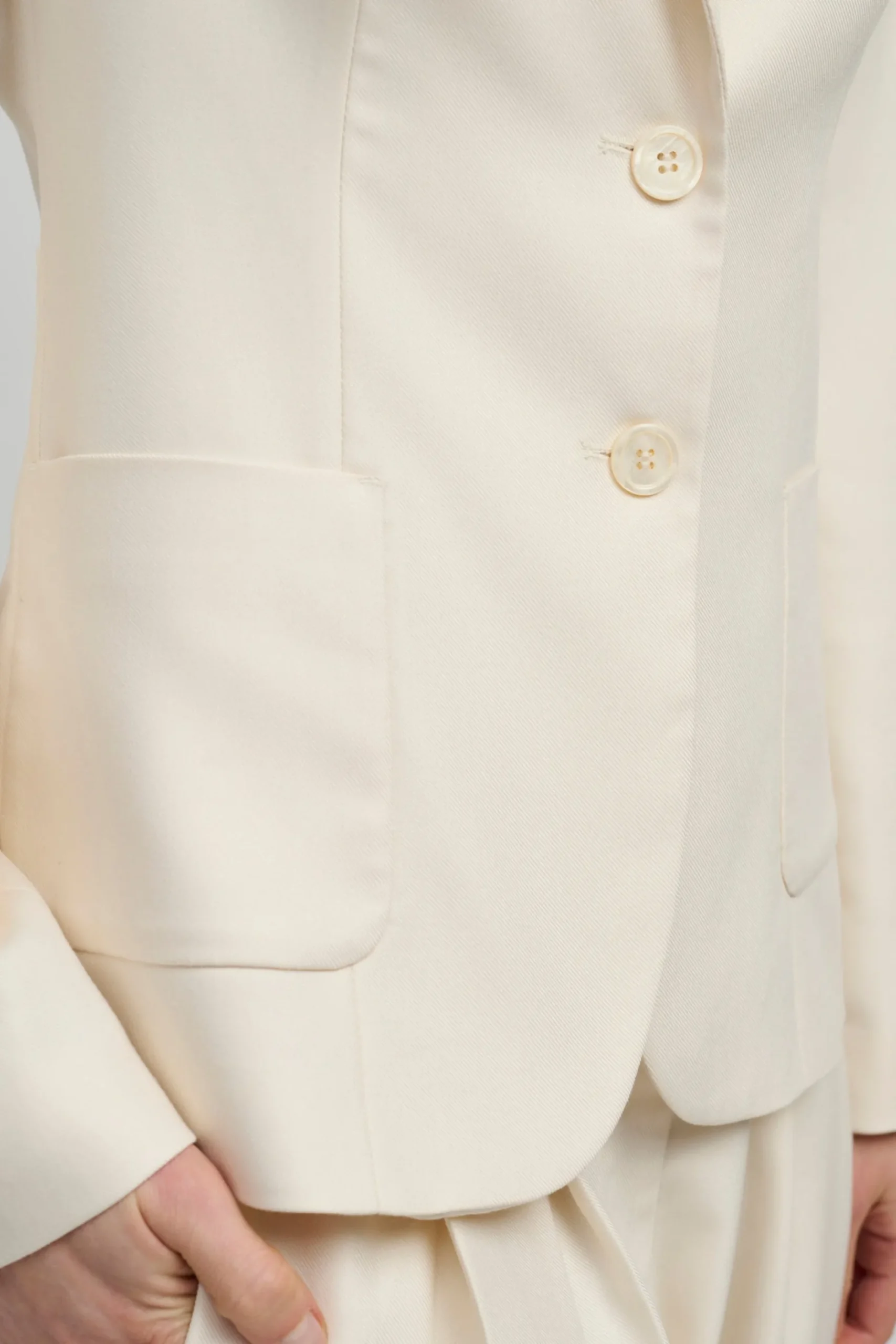 Créton Jakker-CRKimiko Fitted Blazer