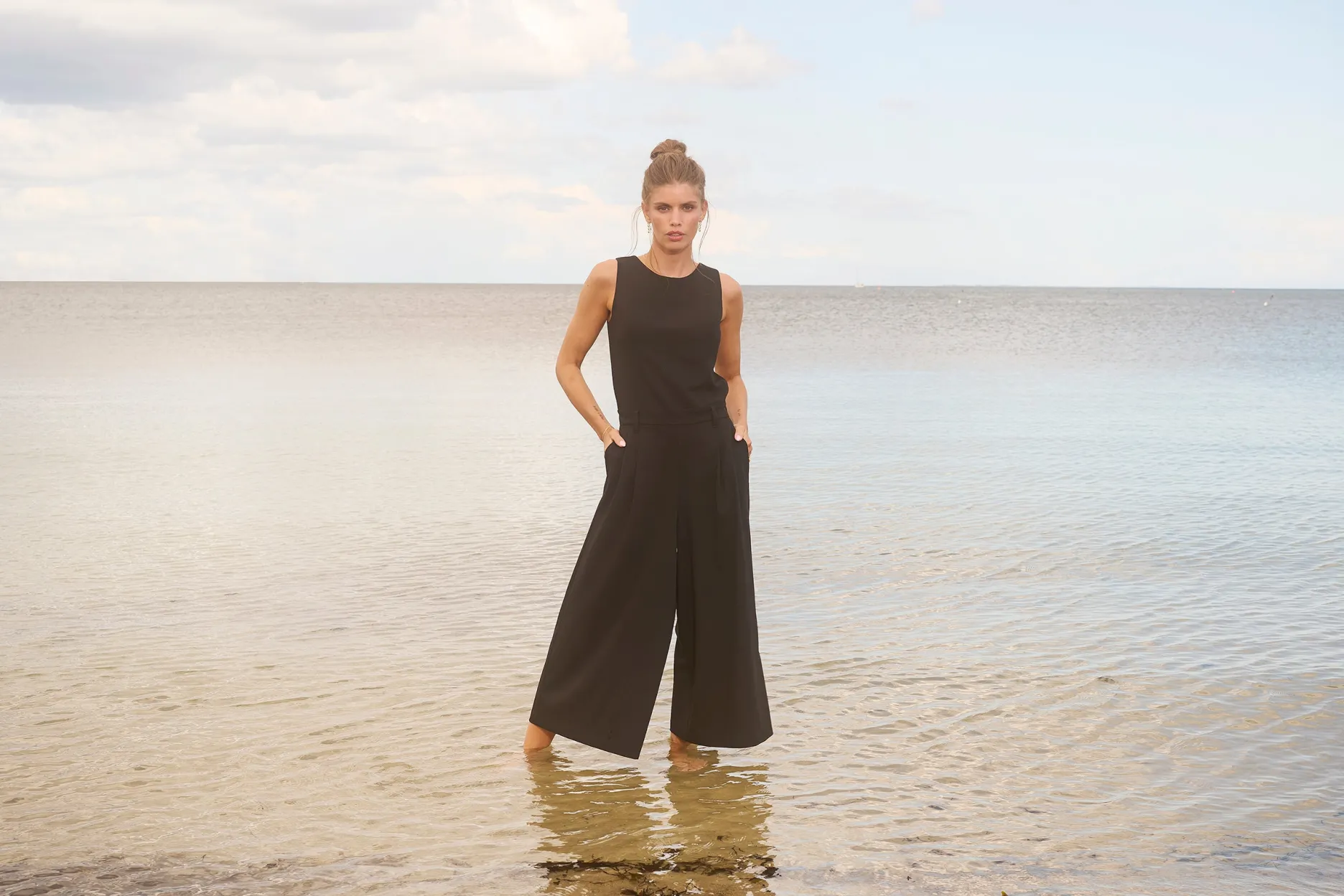 Créton Buksedragter-CRNakeisha culotte jumpsuit