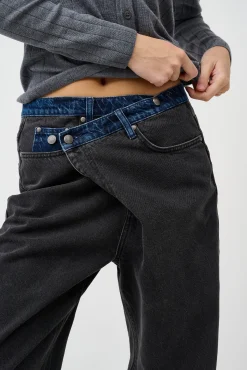 Créton Jeans-CRWendy Asymmetrisk Jeans