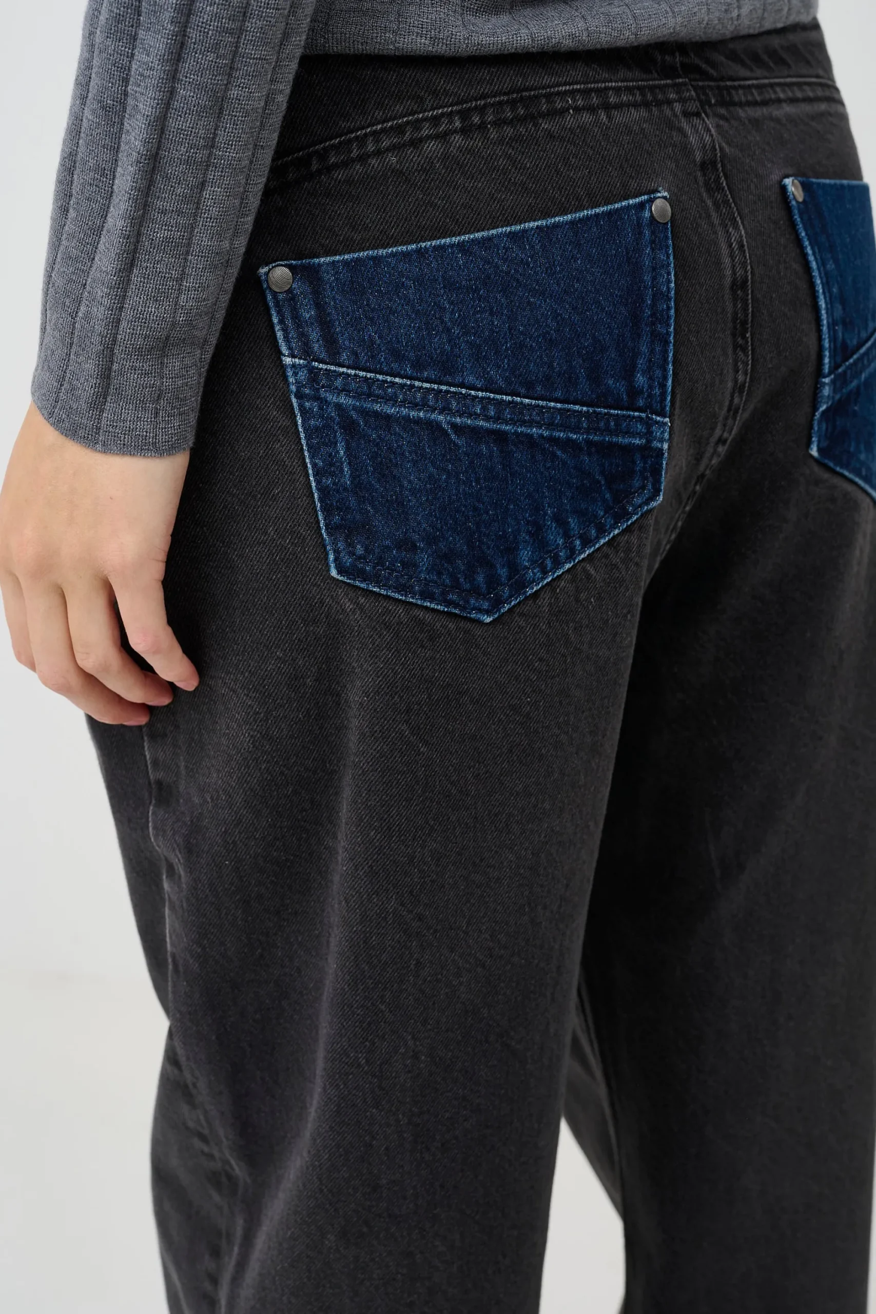 Créton Jeans-CRWendy Asymmetrisk Jeans