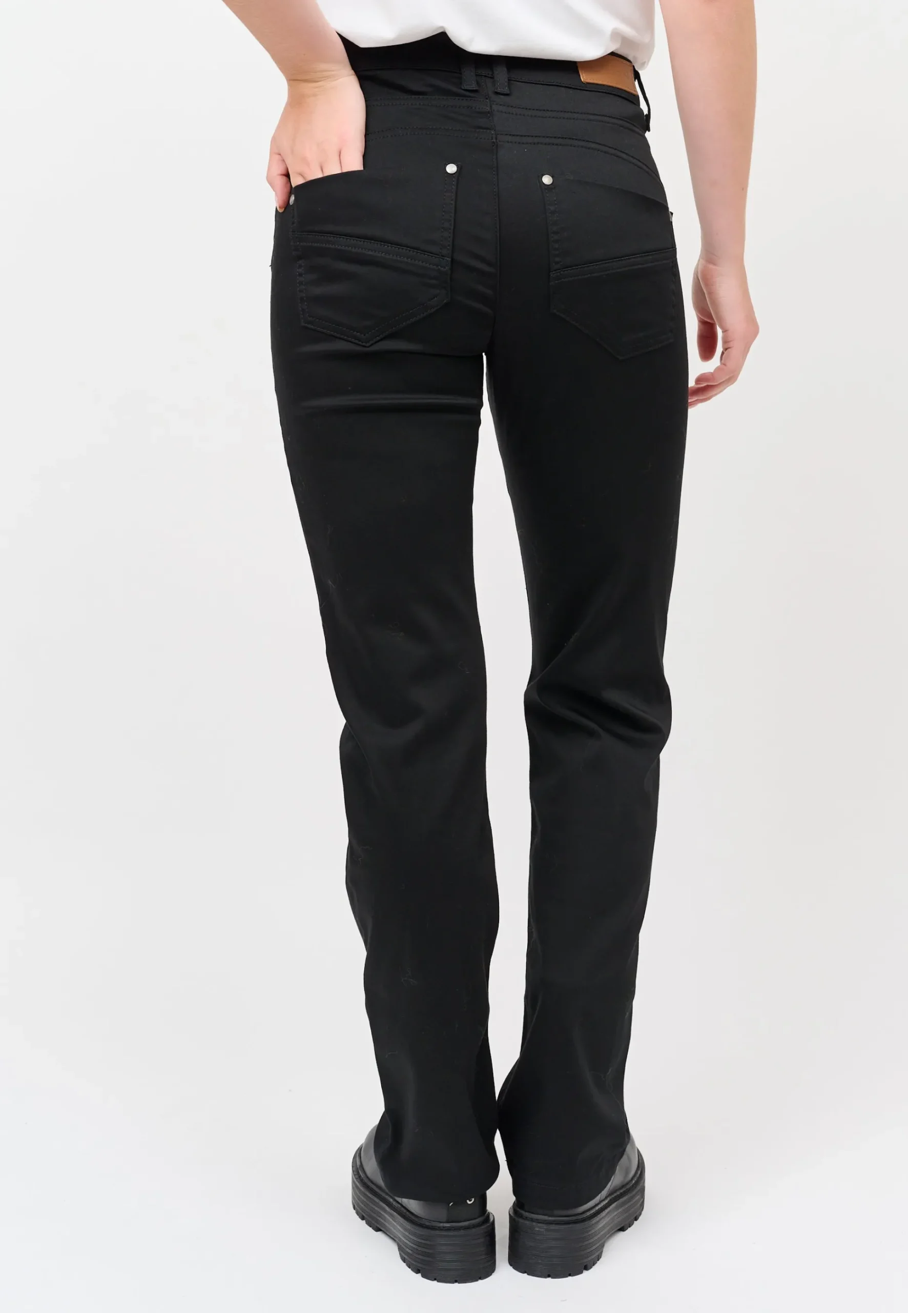 Créton Jeans-CRYolanda stay black jeans