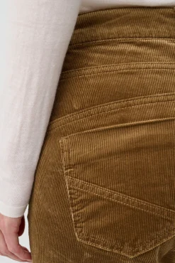 Créton Jeans|Bukser-CRYolanda straight jeans i fløjl