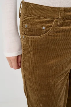 Créton Jeans|Bukser-CRYolanda straight jeans i fløjl