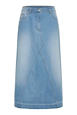 Créton Nederdele-CRZala denim nederdel