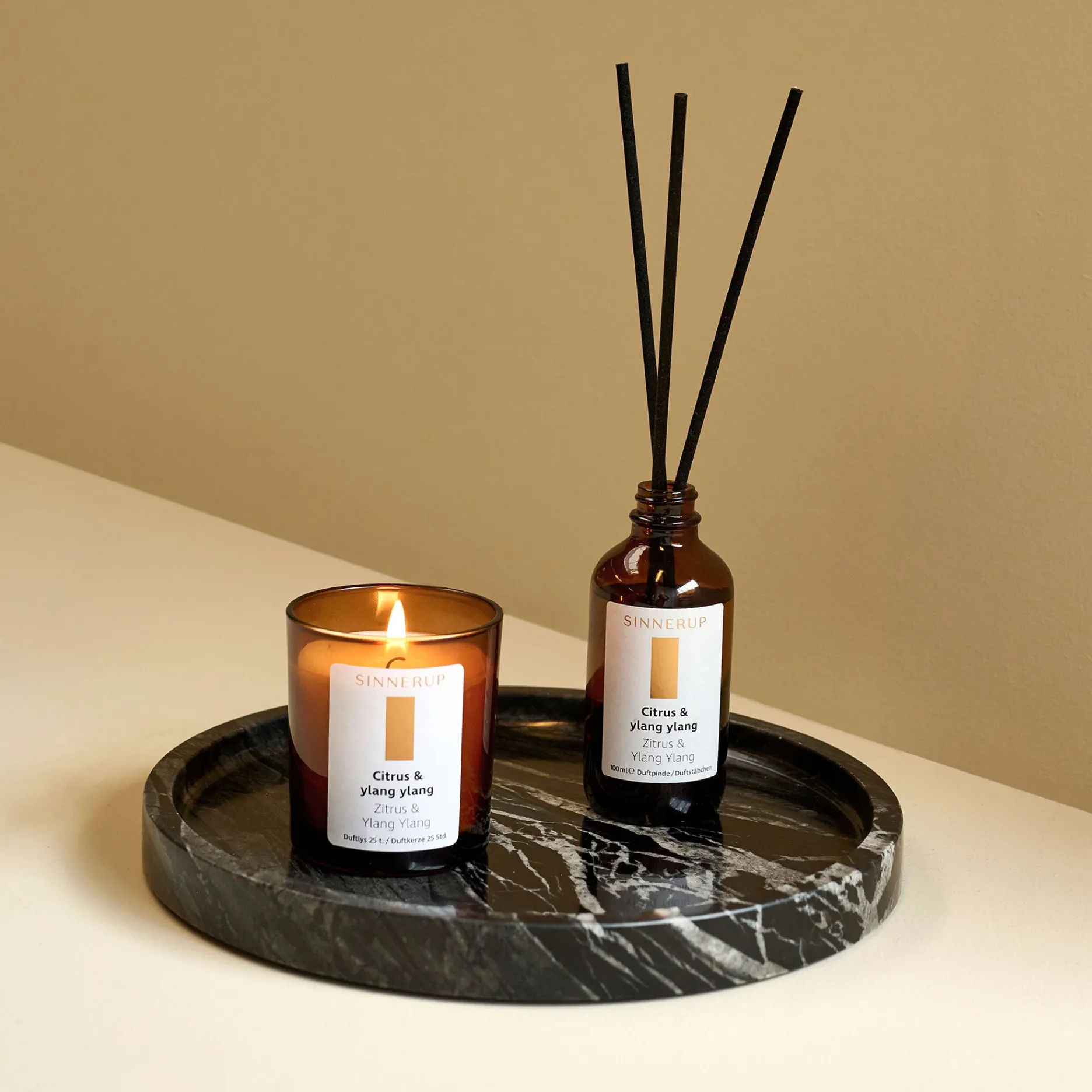 Sinnerup Wellness-Duftpinde Citrus/Ylang ylang