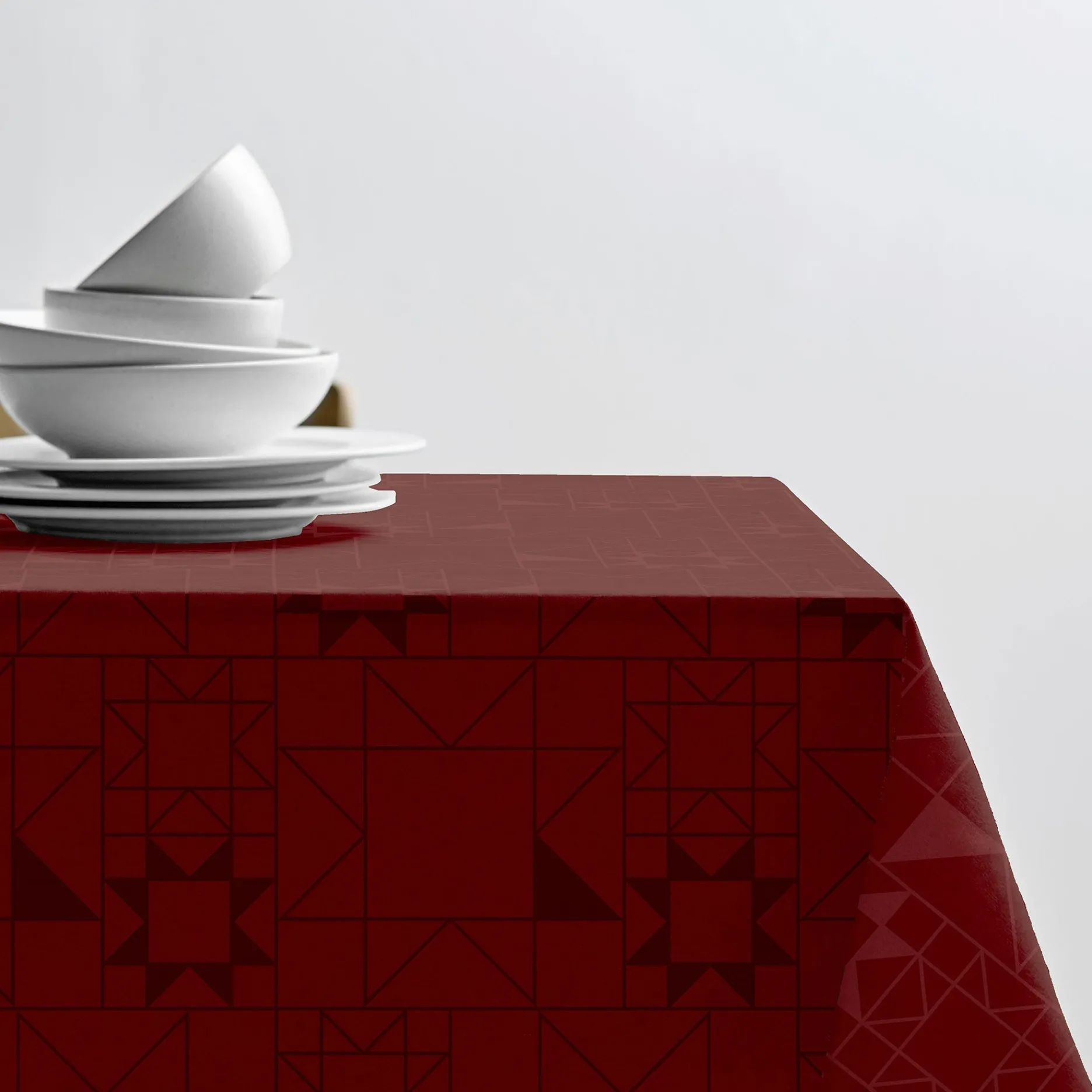 Södahl Duge-Dug dia160 Star Damask Red