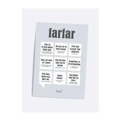 Dialægt/Citatplakat Plakater Og Billeder-Farfar Relationer