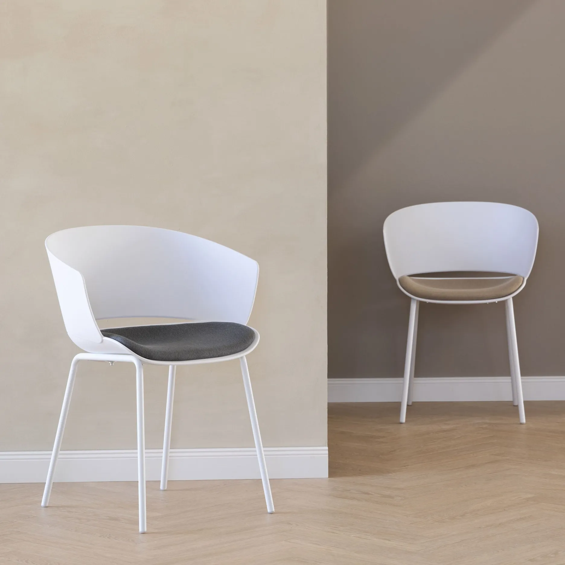 Furniture by Sinnerup Spisebordsstole-Florence spisebordsstol hvid