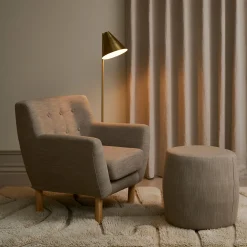 Furniture by Sinnerup Bænke|Puffer-Genie puf stof Ø49,5 cm