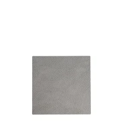 LIND DNA Coasters-Glass Mat Square Hippo Anthrac