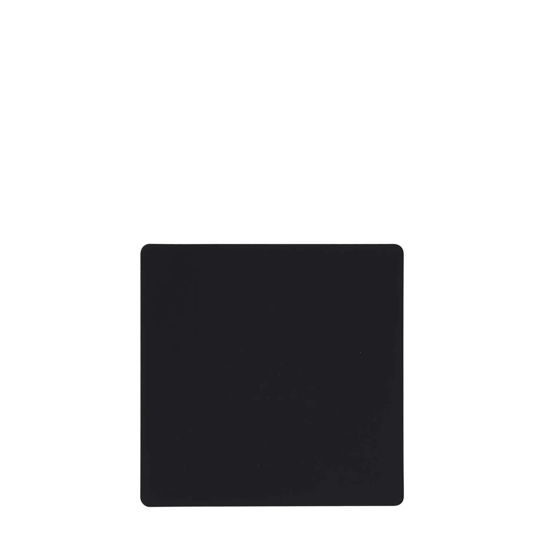 LIND DNA Coasters-Glass Mat Square Nupo Black