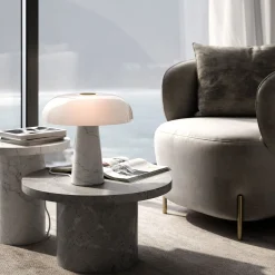 Design For the People Bordlamper|Lamper & Belysning-Glossy bordlampe hvid
