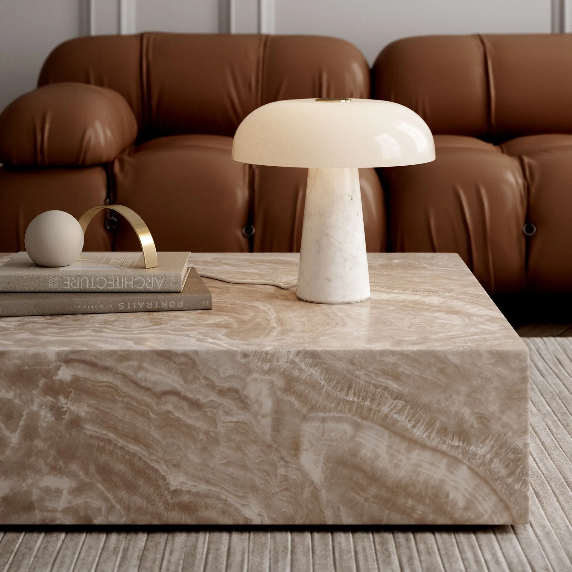 Design For the People Bordlamper|Lamper & Belysning-Glossy bordlampe hvid