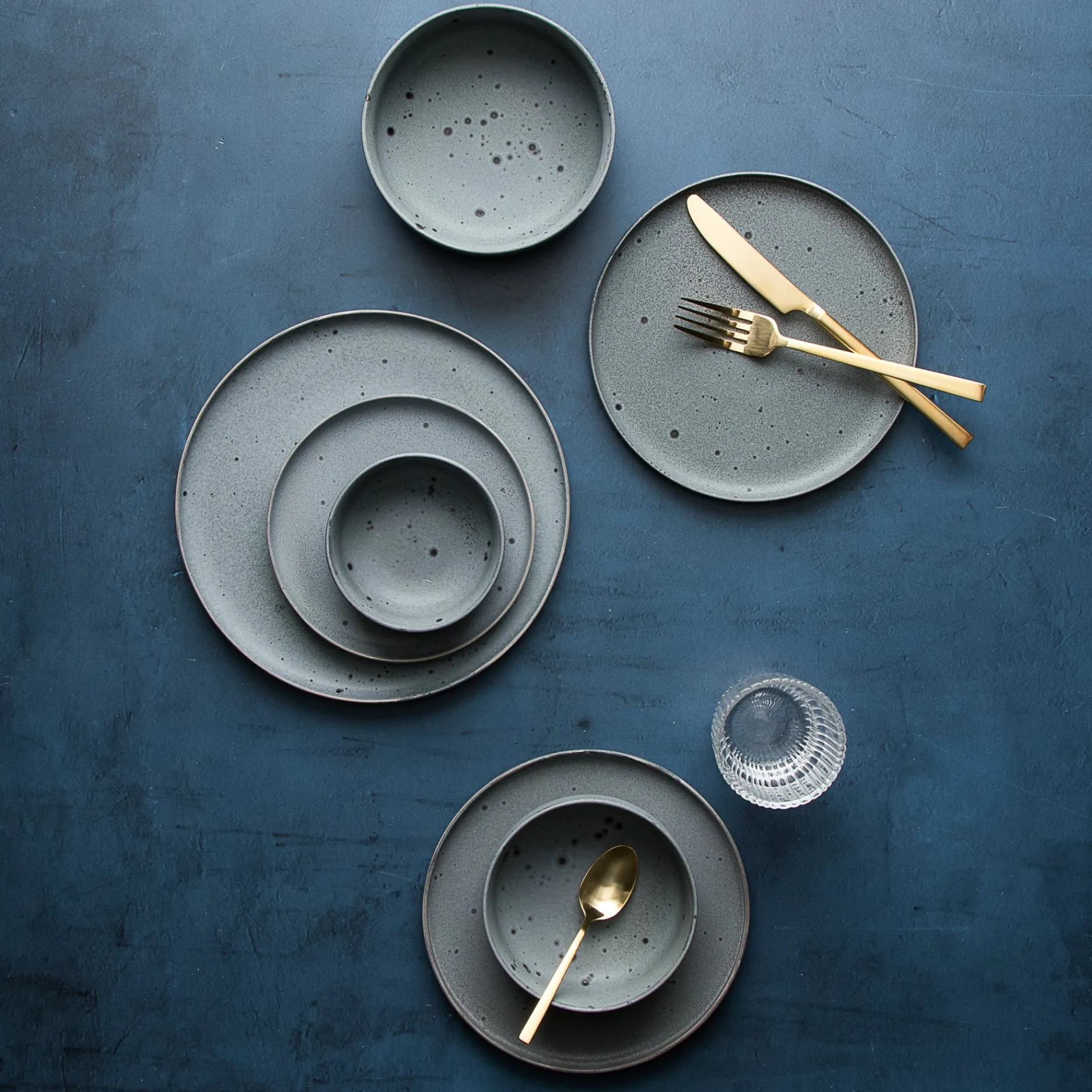 Sinnerup Stel-Gourmet Stone tallerken 2 stk.