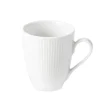 Aida Stel-Groovy krus 30 cl hvid porcelæn