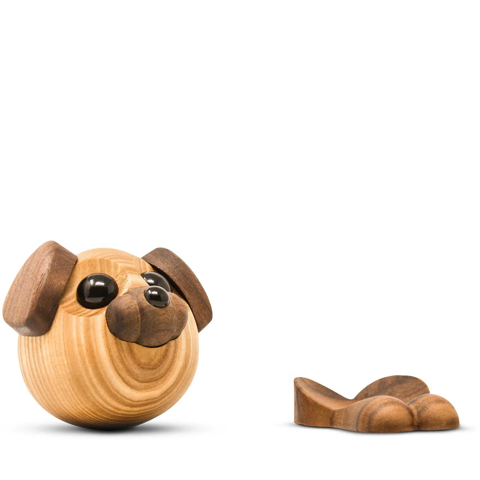 FableWood Figurer|Figurer-Hunden Buddy, Pick-me-up (L)