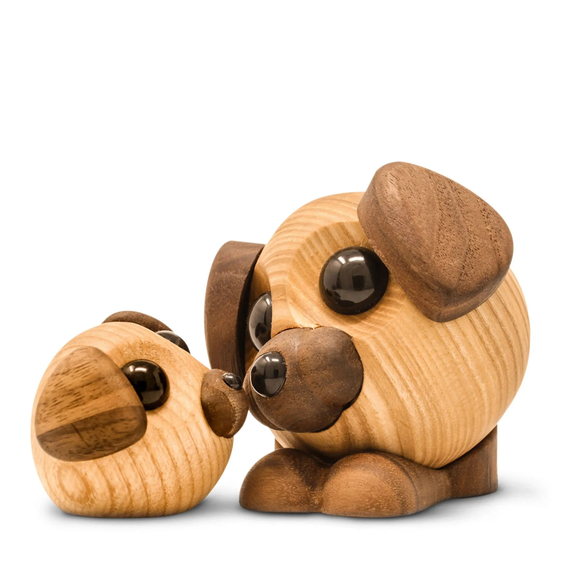 FableWood Figurer|Figurer-Hunden Buddy, Pick-me-up (L)