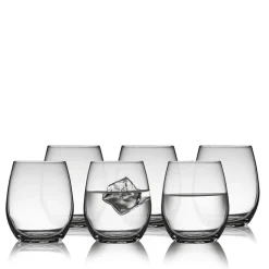 Lyngby Glas Bar & Vin|Glas-Juvel vandglas 39 cl 6 stk