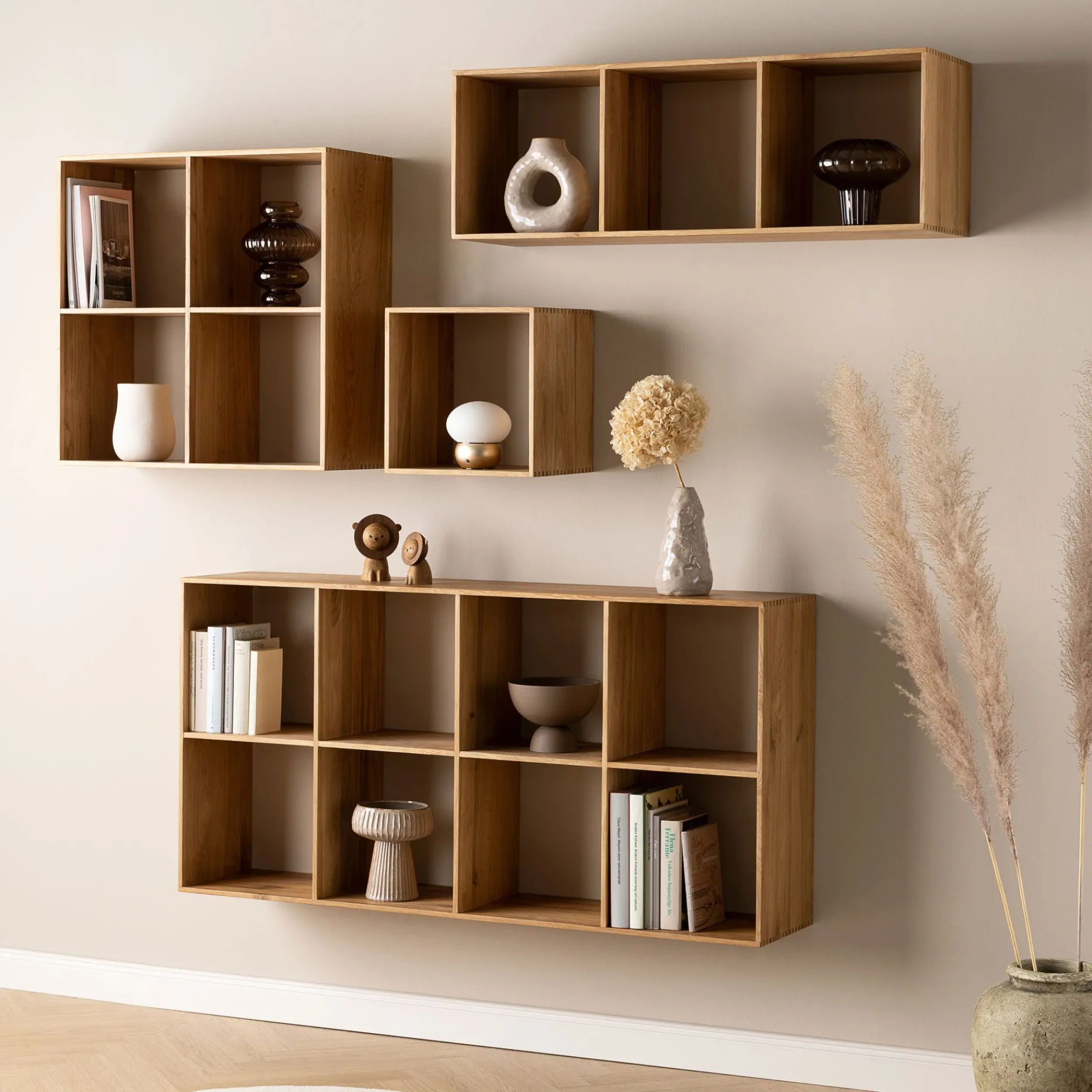 Furniture by Sinnerup Reoler-Keeper II reolmodul, FSC-certificeret egetræ 8H D30 cm