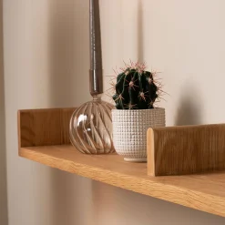 Furniture by Sinnerup Hylder-Keeper II U hylde olieret FSC-certificeret egetræ L80 cm