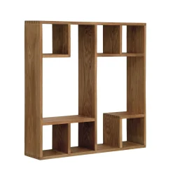 Furniture by Sinnerup Reoler|Hylder-Keeper II væghylde, FSC certificeret egetræ 8D 70x70 cm
