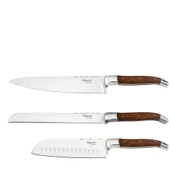 Laguiole by Hâws Knive-Knivsæt 3 dele rosewood