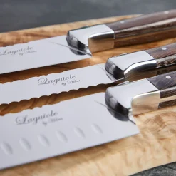 Laguiole by Hâws Knive-Knivsæt 3 dele wengé