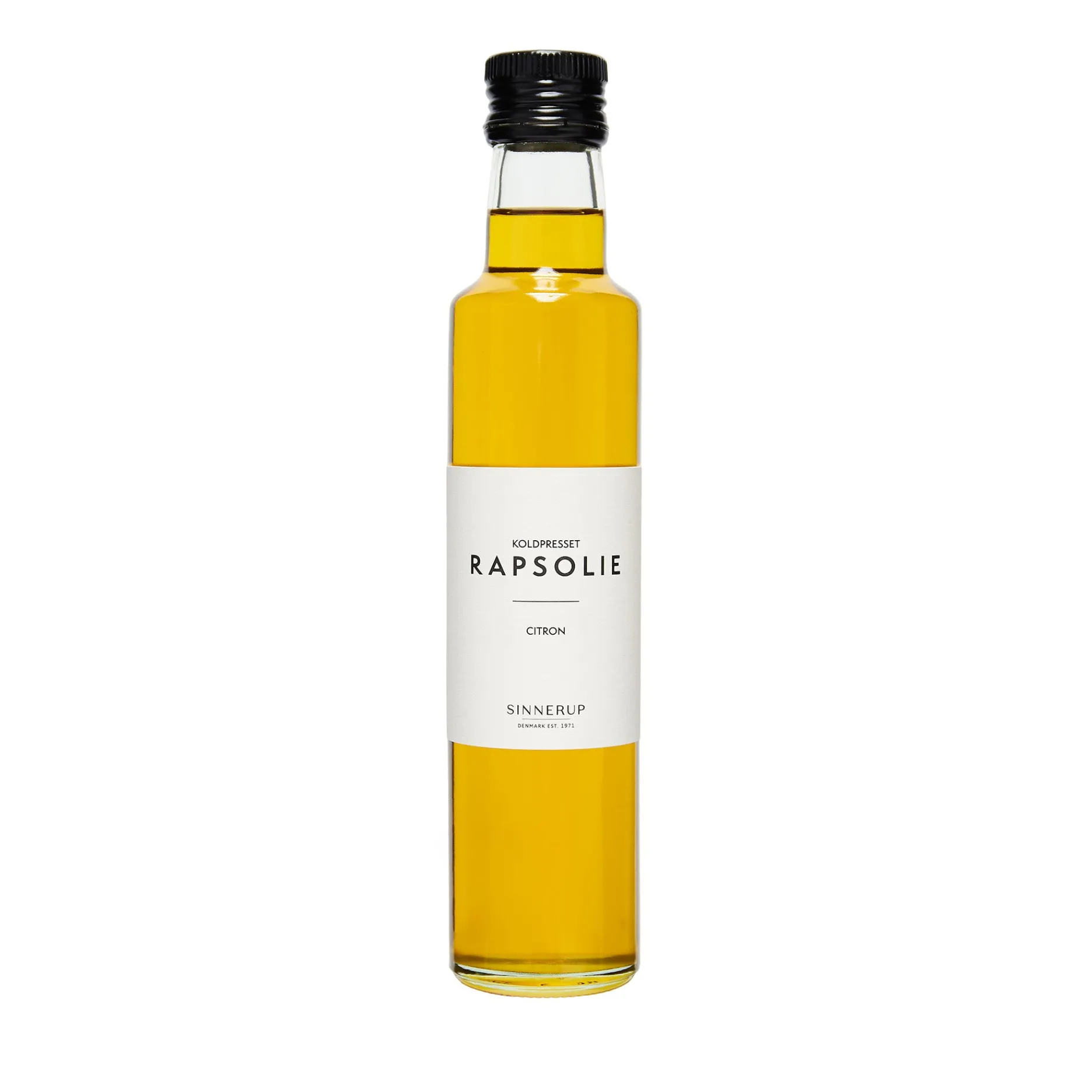 Sinnerup Fødevarer-Koldpresset rapsolie m/citron 250 ml