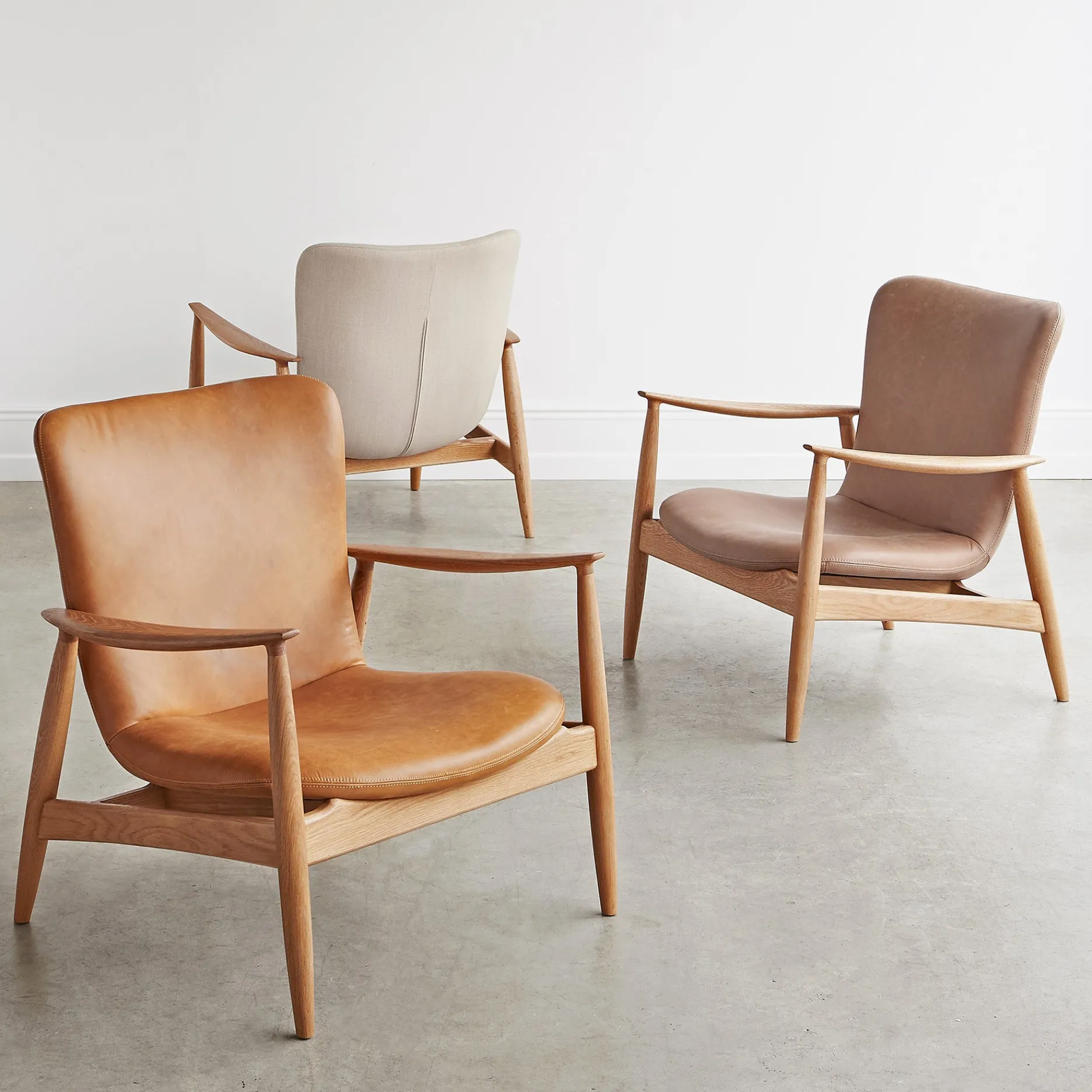 Furniture by Sinnerup Loungestole-Korobi II loungestol - Læder